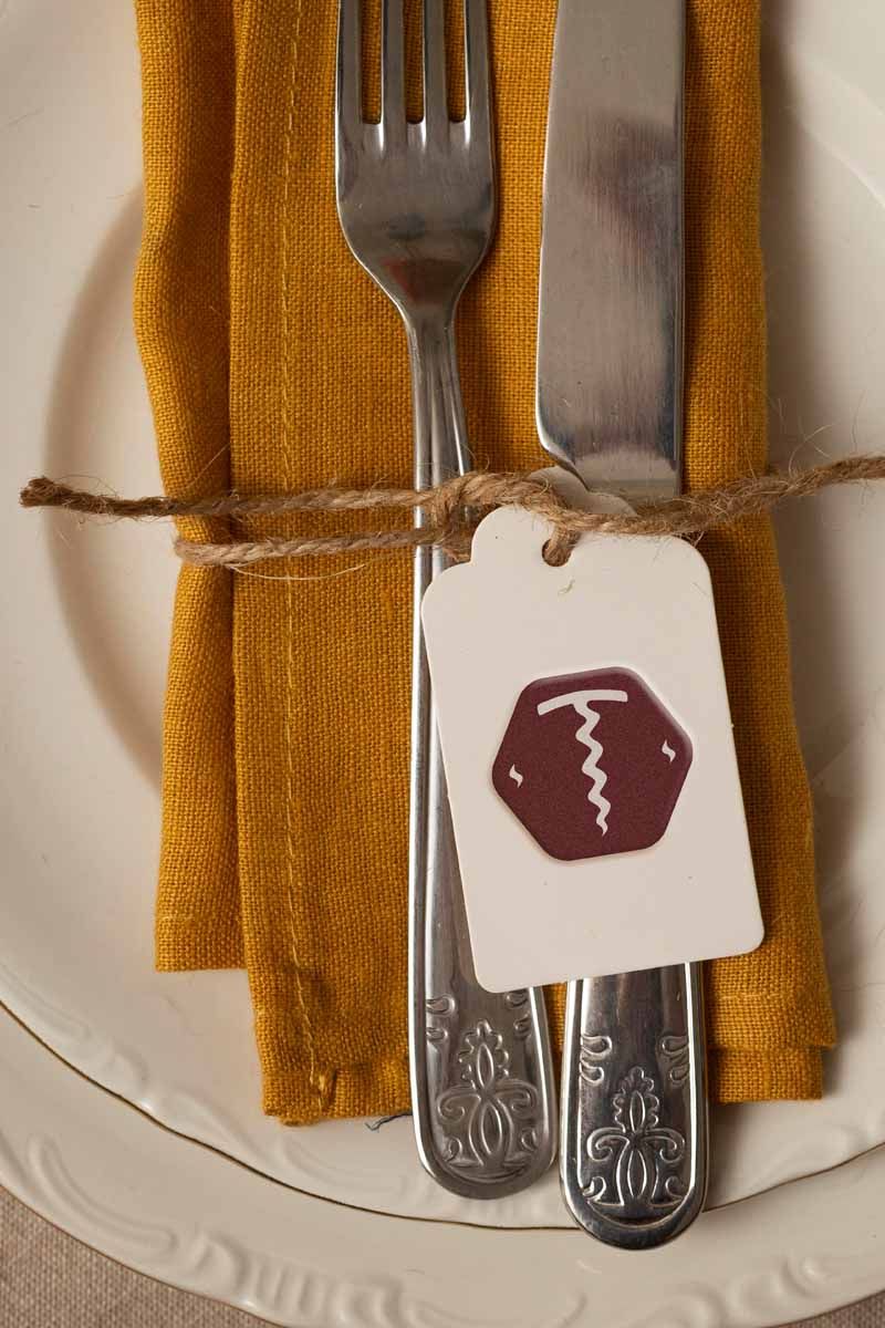 Cutlery tag